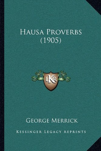 Hausa Proverbs