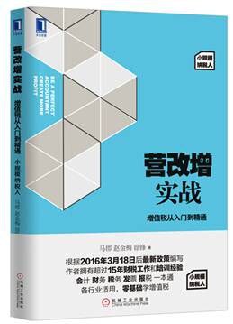 营改增实战：增值税从入门到精通（小规模纳税人）