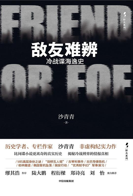 敌友难辨：冷战谍海逸史