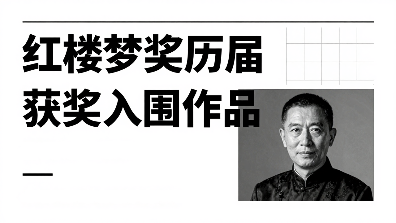 红楼梦奖历届获奖及入围作品