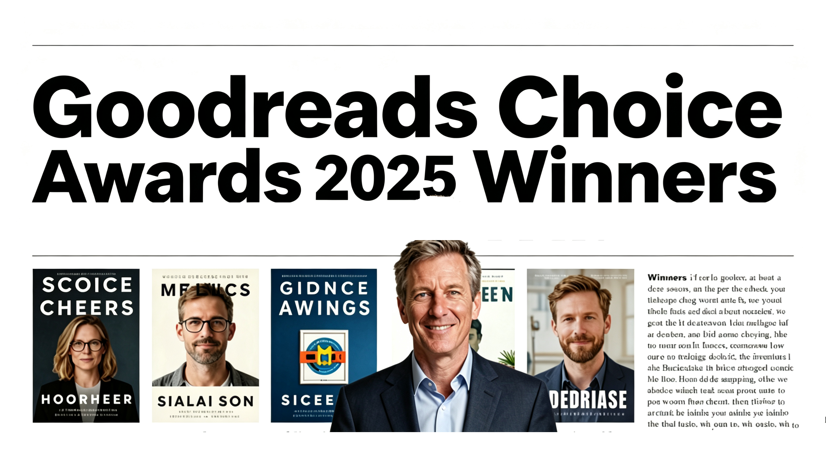 Goodreads Choice Awards 2025 Winners