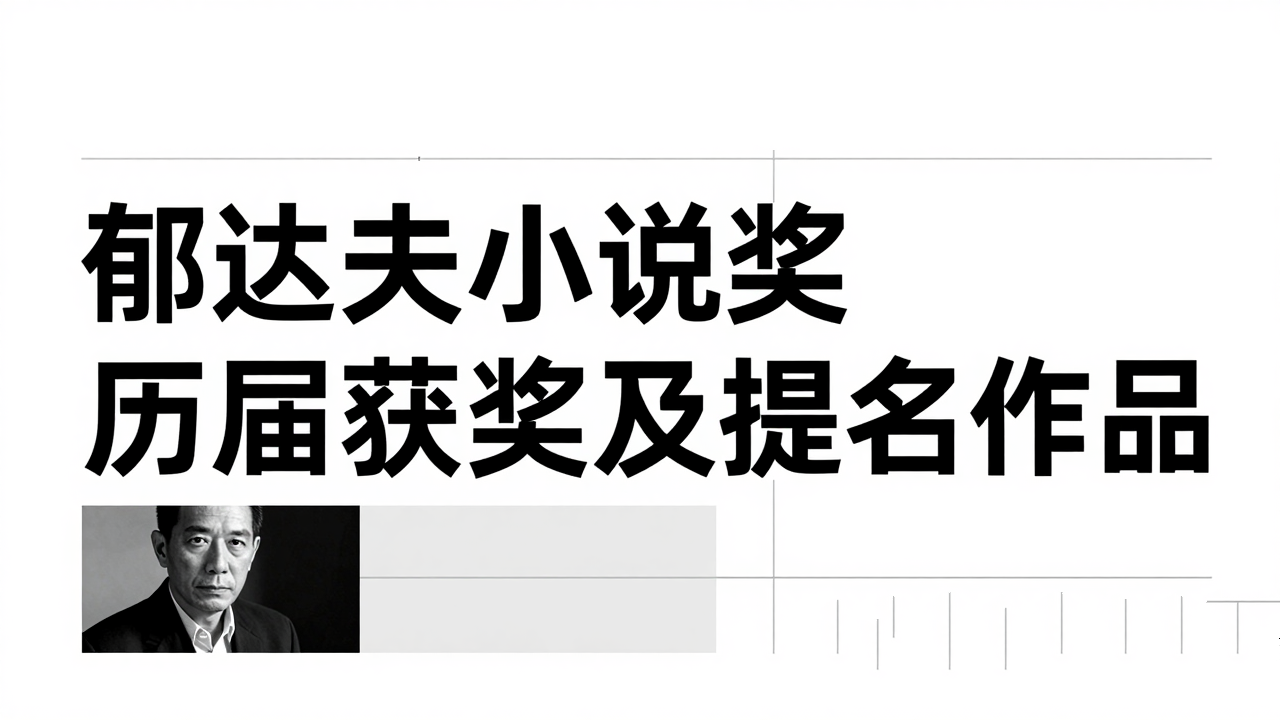 郁达夫小说奖历届获奖及提名作品
